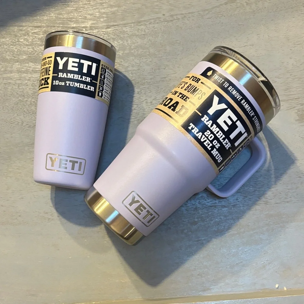 YETI Rambler Mug and Tumbler in Lavender - Picture 1 of 2